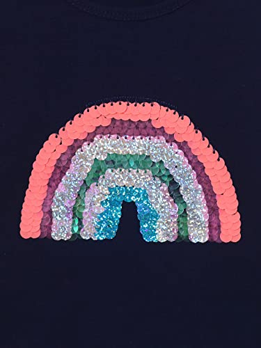 Image of Pink & Blue Girl's Regular Fit T-Shirts