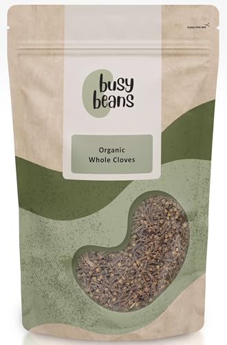 Organic Whole Cloves - Certified Organic - by Busy Beans Organic (100g)