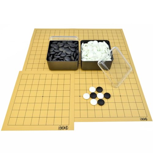 囲碁盤（高さ23cm,縦47cm,横43cm）と碁石 マグネット囲碁将棋両用セット MR04 碁石正数 盤サイズ横23cm×縦25cm