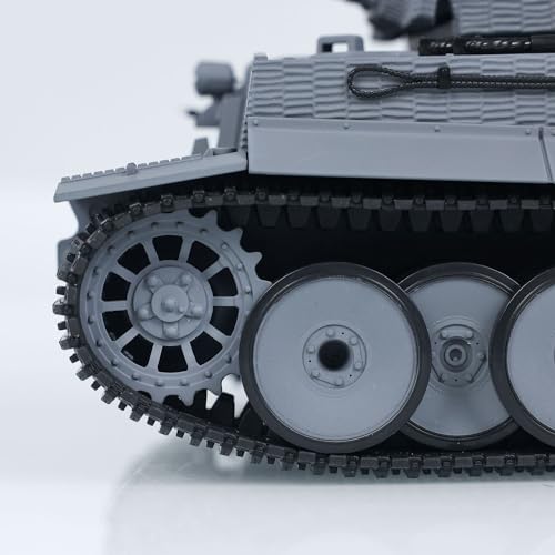 Télécommande char militaire Taigen 1/24 pour combat de char de combat Tiger I RC