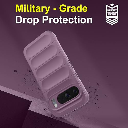 Image of Zapcase Back Case Cover for Google Pixel 10 Pro | Compatible for Google Pixel 10 Pro Back Cover | Liquid Silicon Magic Case with Camera Protection | Lavender