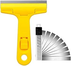 Istara Razor Scraper Remover for Cleaning Paint, Caulk, Adhesive, Label, Decal, Sticker from Window, Glass, Tile, Floor, Stove Top Floor Tile Grout Remover mirror Glass Window Cleaning