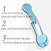 XUJINCN Baby Nail Clippers，2 Pack Nail Clippers，for Trimming Baby's Fingers or Toes，Blue and Pink Toddler Nail Clipper，Be Suitable for；Infant, Toddler, Kids
