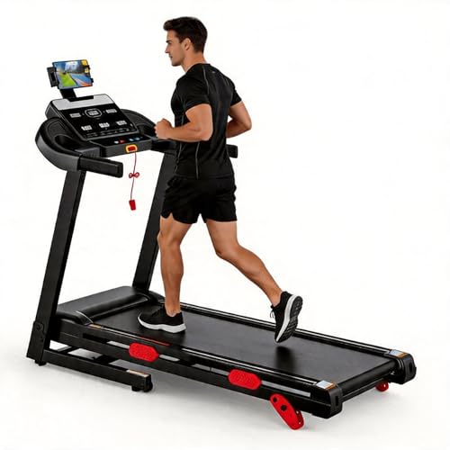 Image of 5 in-1 Treadmill with 9MPH, 3.45 Incline Treadmill for Home,96+5+3+1 Programs