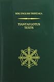 By Bukkyo Dendo Kyokai Tiantai Lotus Texts (Bdk English Tripitaka Series) (1st First Edition) [Hardcover]