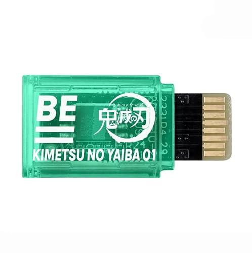 Bandai Demon Slayer Vital Bracelet BE Memory Card, Demon Slayer Memory Card, 1 cm x 10 cm x 15 cm