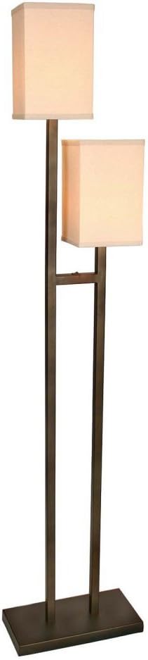 667862 Two Steps You Will Remember Floor Lamp, No Size, Caramel