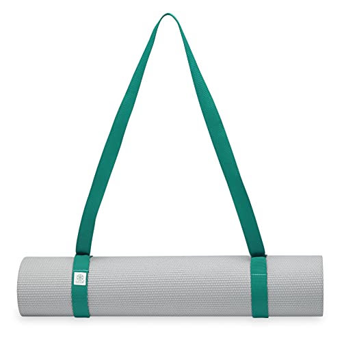 Gaiam Easy-Cinch Yoga Mat Sling – Durable Carrying Strap for Yoga Mat with Metal D-Rings for Secure Fit (No Mat Included)