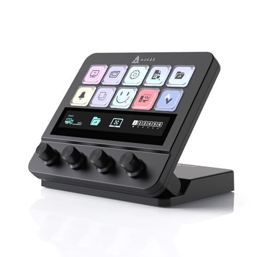 AJAZZ AKP05E Wired Macro Keypad Stream Controller Deck, Gaming...