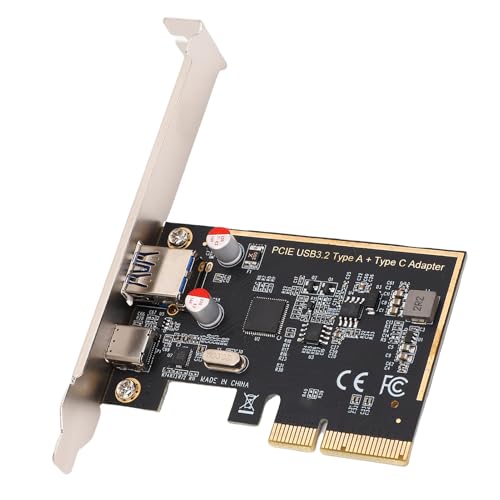Tarjeta PCIe 10 Gbps con puertos USB duales para optimizar la velocidad en PC 7