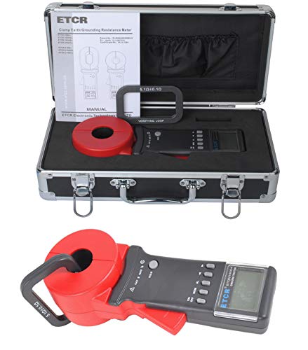 ETCR2100A Ground Earth Resistance Tester Meter Digital Clamp for Electric Power Telecommunications Meteorology