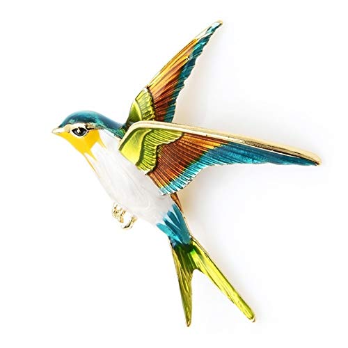 Broche hirondelle anti glisse pour maintenir les foulards de femme