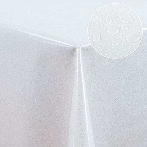 Abwaschbare Garten-Tischdecke – Kratzfest, Wasserdicht, 70x70 Cm, Hellblau, Aus Polyester