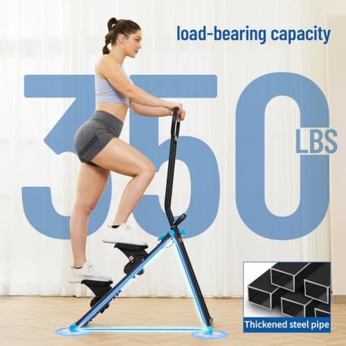 Image of HXD-ERGO Stair Stepper for Home with Adjustable Handlebar for Full Body