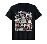 Photo Gallery tis the season christmas tree xmas collage holiday graphic maglietta Photo Gallery tis the season christmas tree xmas collage holiday graphic maglietta