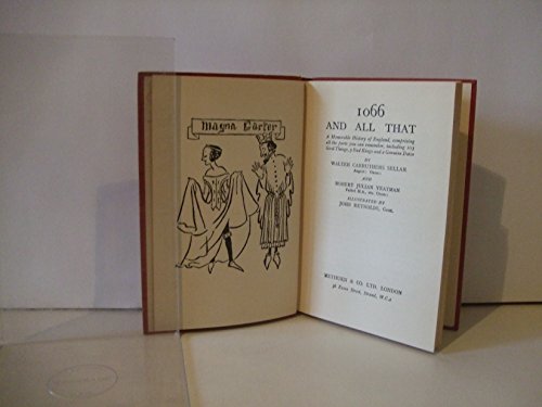 1066 and All That: A Memorable History of England B00HFYP7UC Book Cover