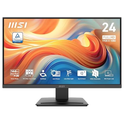 MSI PRO MP243L 24-inch 144Hz IPS