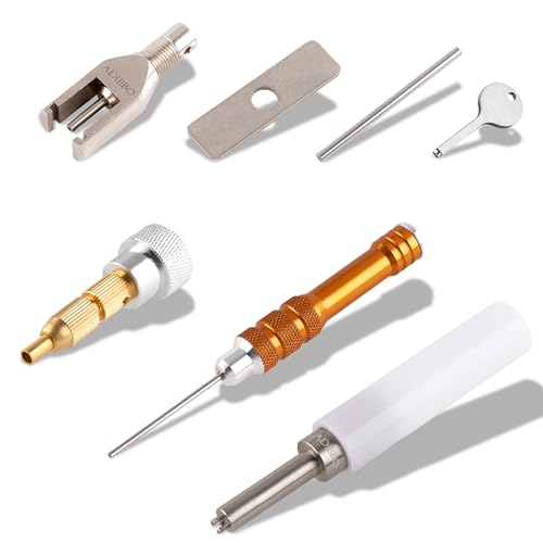 Adibbo Komplettes Reparatur Werkzeug Set für Dunhill Rollagas Feuerzeug, Demontage Werkzeug mit Flammeneinstellwerkzeug, Nachfüllventil...