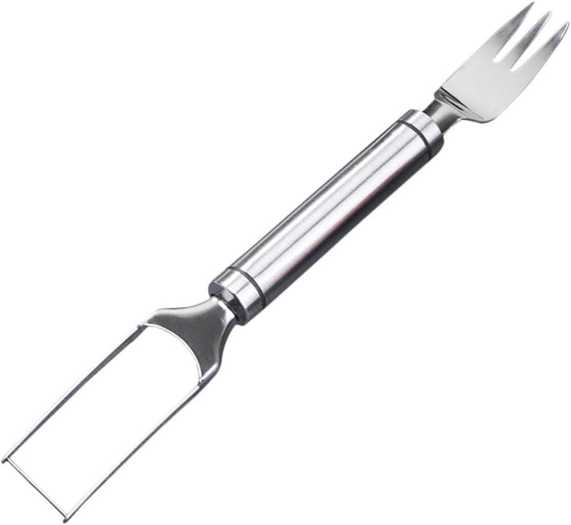 Stainless Steel Watermelon Fork Slicer for Quick Fruit Cutting
