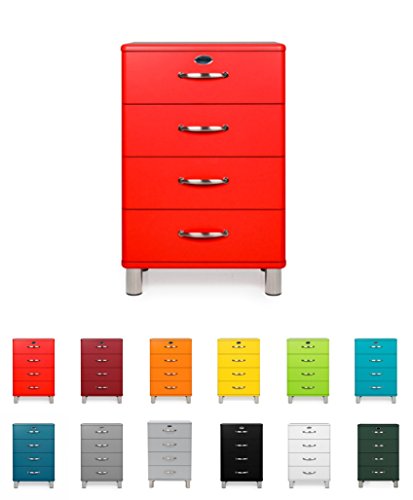 Preisvergleich Produktbild Tenzo Kommode, 92 x 60 x 41 cm, rot