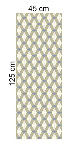 Image of CABANA HOMES Wall Stickers Geometrical DIY Wallpaper for Decals (45 x 125 cm, 2 Rolls) (12 sq. ft) Decorative Self Adhesive Bedroom, Living Room, Office, Green