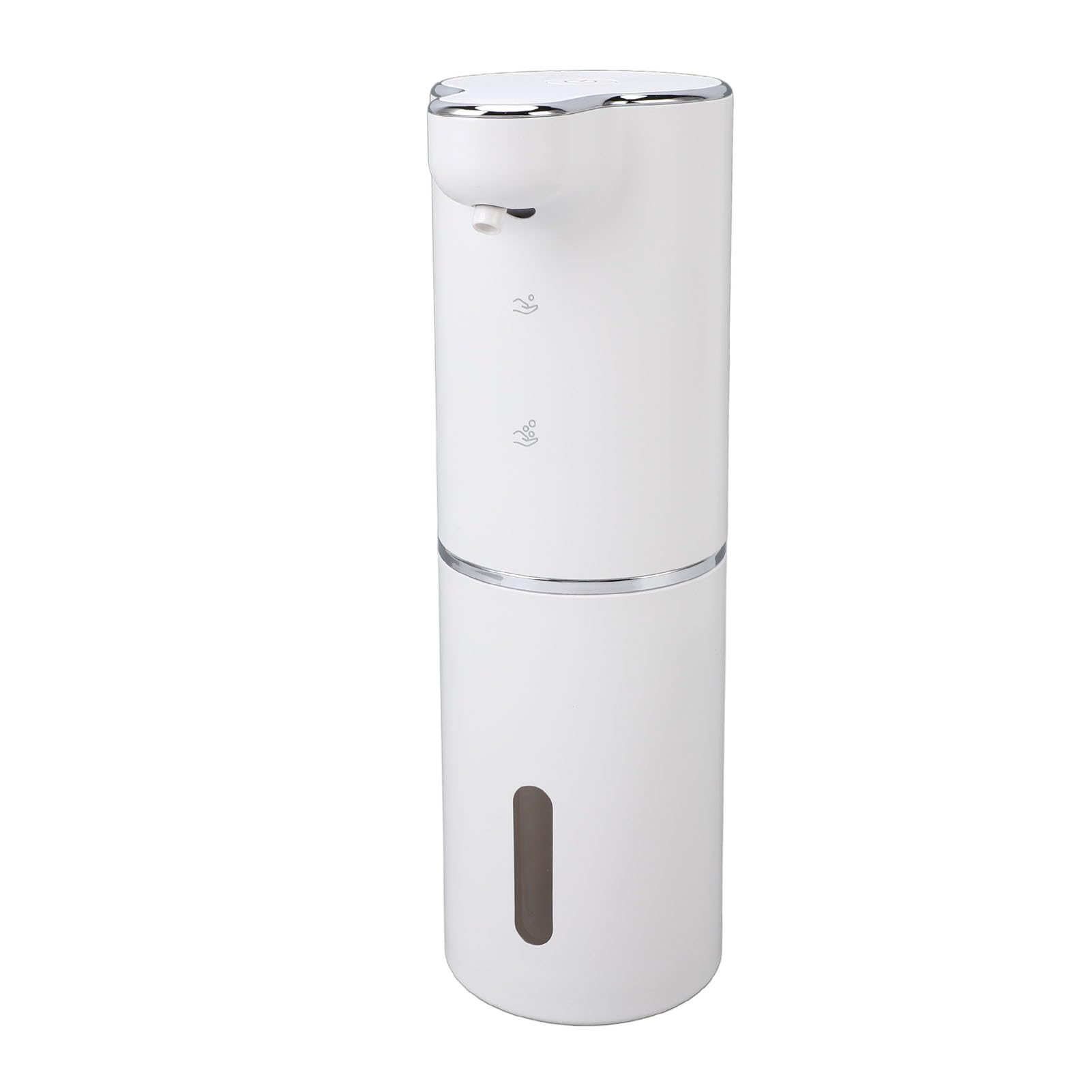 Distributore Automatico di Schiuma per Mani 10oz, Sensore a | Dispenser di sapone per le mani in schiuma ricaricabile, pompa elettrica da 300 ml, compatto per bagno, , lavandino