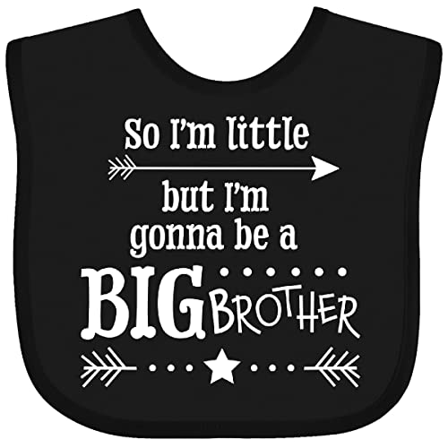 inktastic So I'm Little, But I'm Going To Be a Big Brother Baby Bib