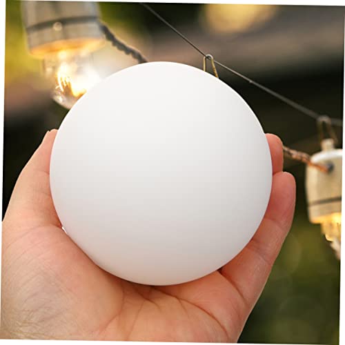 OSALADI 5Pcs Glass Globe Lampshade Replacement Decorative Ball Lampshade for Pendant Chandelier Glass Shade Cover for Living Room Bedroom and Cafe - Image 3