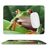 Base en caoutchouc antidérapante : La base en caoutchouc antidérapante offre une excellente adhérence, empêchant le tapis de souris de glisser et offrant une excellente stabilité. Compatible avec les souris filaires, sans fil, optiques, mécaniques et laser, ce tapis de souris est idéal pour les joueurs, les graphistes et toute personne passant de longues heures à utiliser une souris.