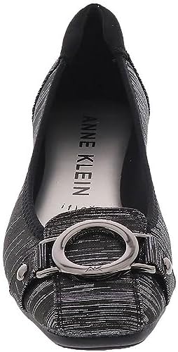 AK Anne Klein Sport Women's Umeko Ballet Flat, Pewter Multi, 9 M US | Image 2