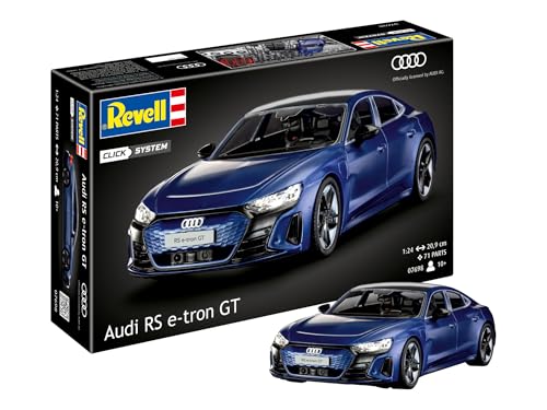 Revell – Kit de montaje a presión Audi RS e-tron GT easy click Revell.