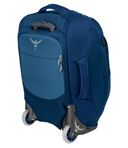 Osprey Packs Meridian 60L/22 Wheeled Luggage, Lagoon Blue