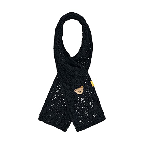 Steiff Schal Echarpe, Bleu Marine, Taille Unique Fille Cover
