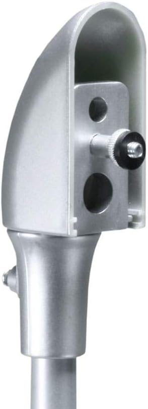 Adjustable Silver Satellite Speaker Floor Stands (Pair)
