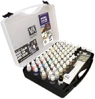 Vallejo 70172 - Hobby Range Box Set - 72 x Basic Acrylic Paints 17 ml Bottles
