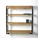 Ultimate Premium Products Murphy Folding Table | Wall Mounted Table Dining Table | Multifunctional Desk & Shelf | Storage Shelf | Small Space Desk