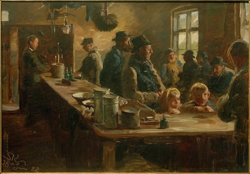 Toile murale Peder Severin Krøyer 60x90cm pour décoration de bureau