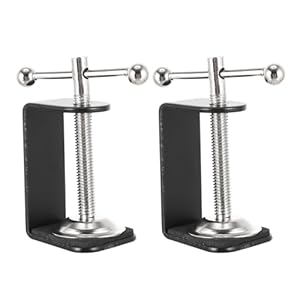 Housoutil 2 Stücke C-Klemme Tischhalterung