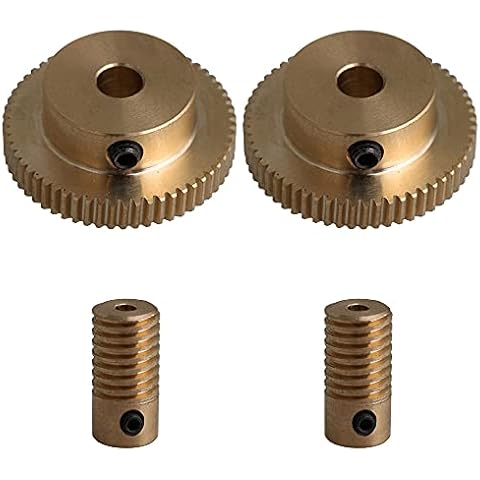 CNBTR Rueda de Engranaje Helicoidal de Latón 1:60 Cover