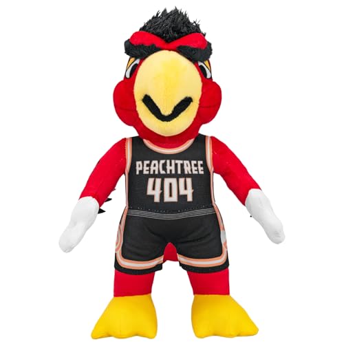Bleacher Creatures Atlanta Hawks 10" NBA Plush Figure City Edition 2025 – NBA Mascot Plush for Play or Display