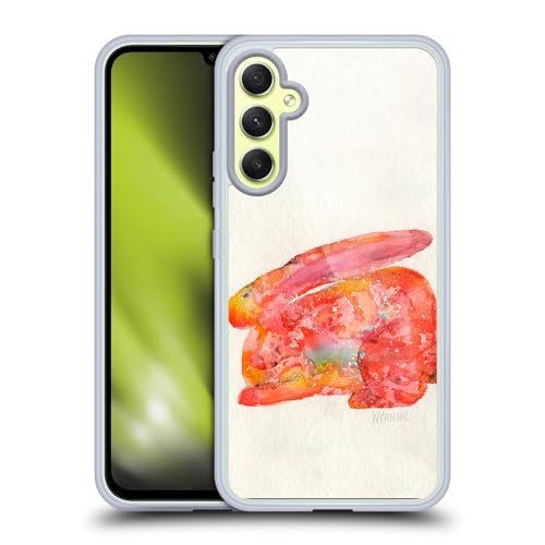 Coque en Gel Lapin Rouge Wyanne Samsung Galaxy A34 5G : finie la peur des chutes de hauteur d'homme