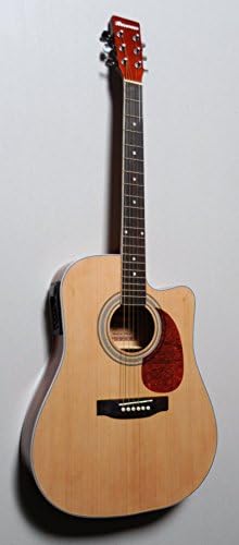 40" Acoustic Electric Cutaway Steel String Guitar, Thin Body