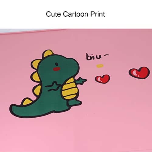 Gemseek Heat Resistant Silicone Kids Placemats, Washable Cute Pink Dining Table Place Mat For Toddlers Childrens #TOP4