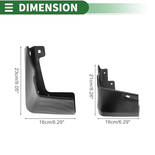 Image of Mud Flaps Splash Guards Mud Guards for Infiniti Q50L 2015-2019 W /Mount Accessories