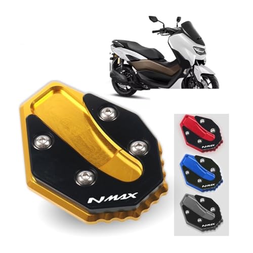 Support extension béquille NMAX155 agrandisseur pad moto 2022 2023 - 2