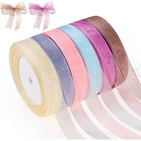 Hifot Cinta Organza 6 Rollos Cover