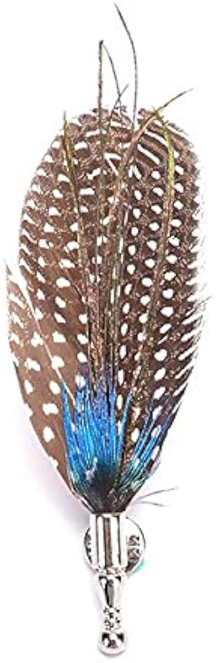 Spilla A Piuma Di Struzzo Per Capelli | Accessorio Decorativo | Per Donne E Ragazze | Feste E Matrimoni - Foto 10
