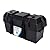 Camco Double Battery Box | Safely Stores RV, Automotive, and Marine Batteries | Features a Heavy-Duty Corrosion-Resilient Polymer Construction and Measures Inside 21-1/2" x 7-3/8" x 11-3/16" (55375)