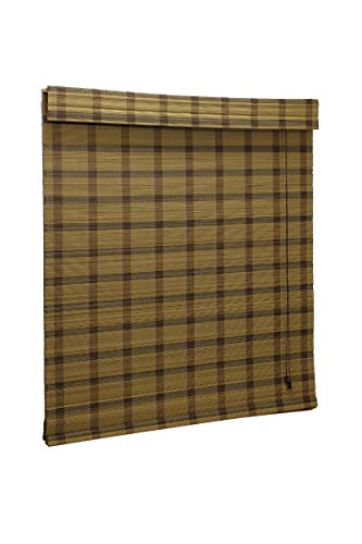 Persiana Bambu Romana Aruba 140 (L) X 160 (A) cm Cortina Madeira ...