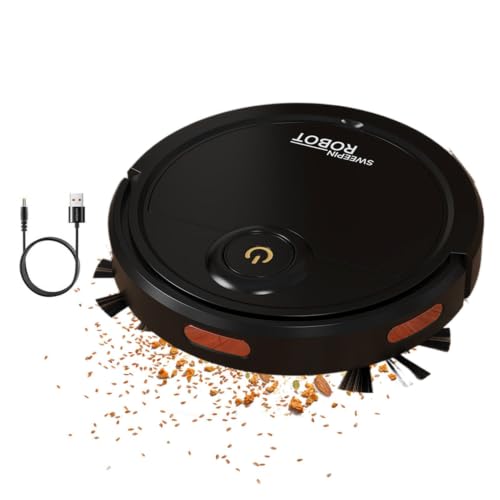 Generico Robot Aspirador Doméstico Lavasuelos Recargable Potente